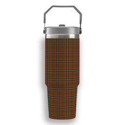 ScotsTee Shop Scottish Seton Hunting Modern Tartan Flip Straw Tumbler 20oz 30oz