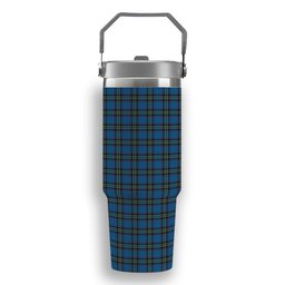 ScotsTee Shop Scottish Parr Tartan Flip Straw Tumbler 20oz 30oz
