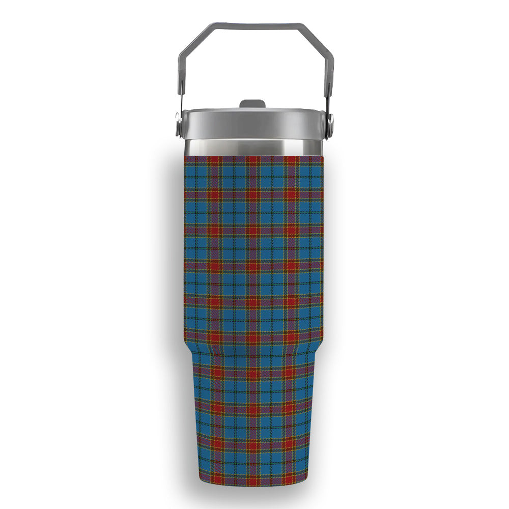 ScotsTee Shop Scottish Traill Tartan Flip Straw Tumbler 20oz 30oz