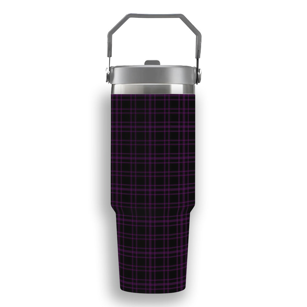 ScotsTee Shop Scottish Leonard Hunting Tartan Flip Straw Tumbler 20oz 30oz
