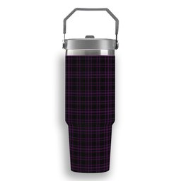 ScotsTee Shop Scottish Leonard Hunting Tartan Flip Straw Tumbler 20oz 30oz