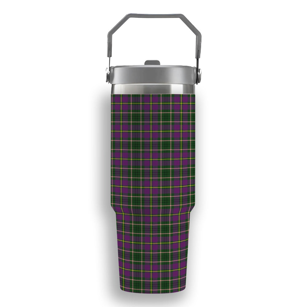 ScotsTee Shop Scottish Taylor Tartan Flip Straw Tumbler 20oz 30oz