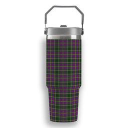ScotsTee Shop Scottish Taylor Tartan Flip Straw Tumbler 20oz 30oz
