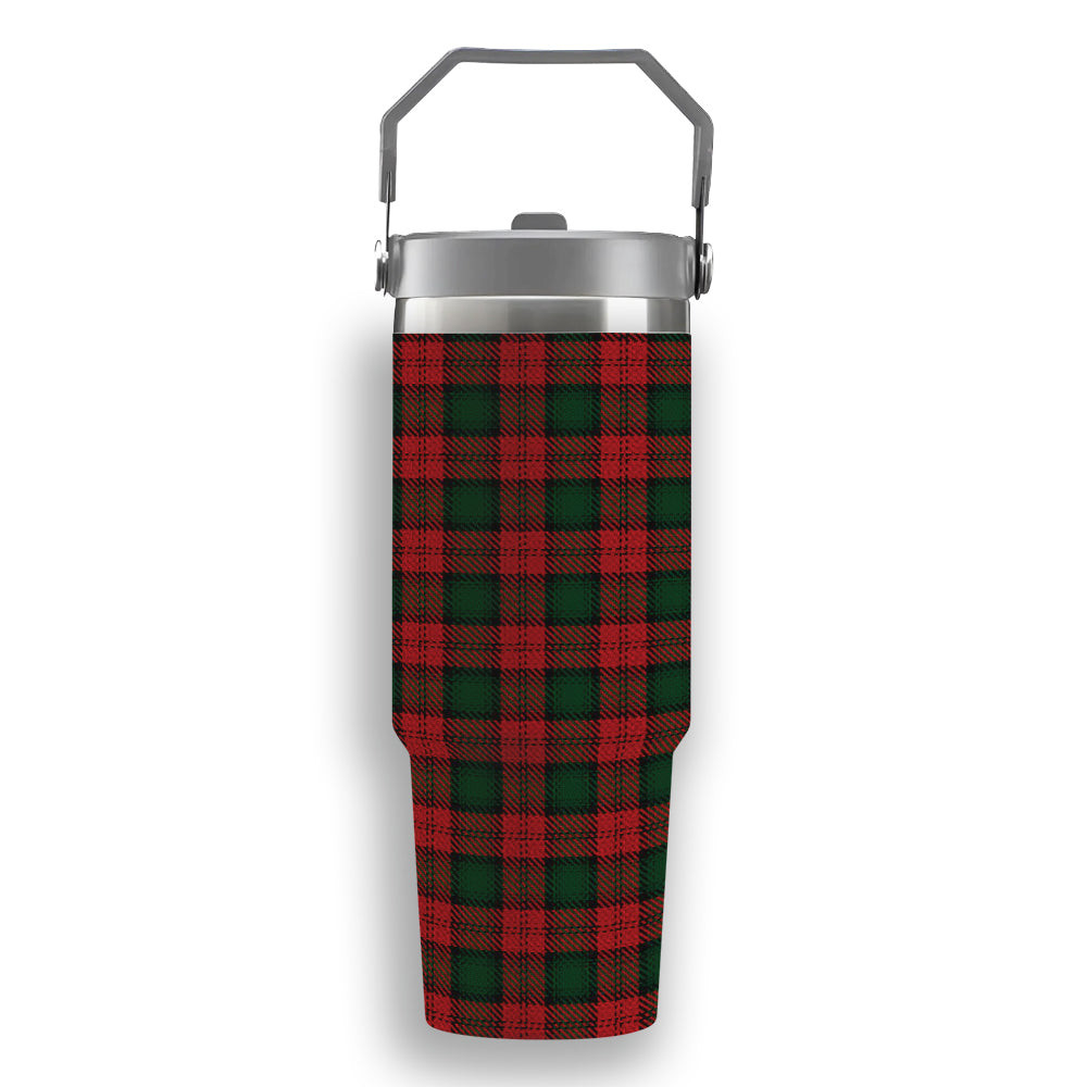 ScotsTee Shop Scottish Lindsay 2 Tartan Flip Straw Tumbler 20oz 30oz