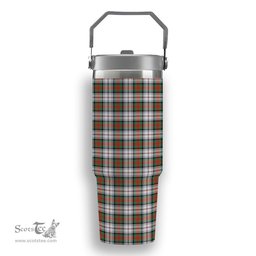 ScotsTee Shop Scottish MacDuff Dress Ancient SC Tartan Flip Straw Tumbler 20oz 30oz