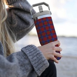 ScotsTee Shop Scottish Mair Tartan Flip Straw Tumbler 20oz 30oz