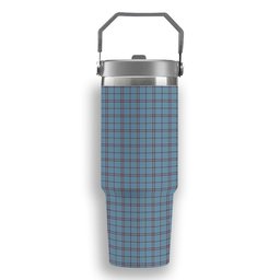 ScotsTee Shop Scottish MacDonald from Rawtenstall Tartan Flip Straw Tumbler 20oz 30oz