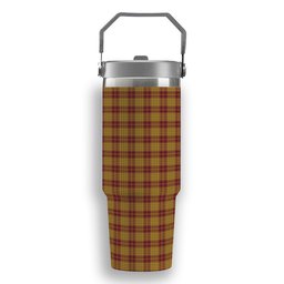 ScotsTee Shop Scottish MacMillan Dress Tartan Flip Straw Tumbler 20oz 30oz