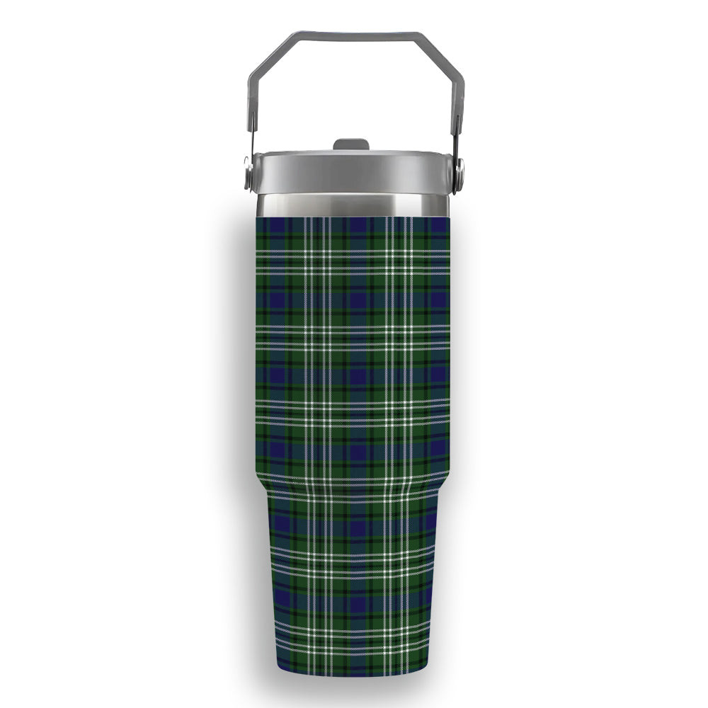 ScotsTee Shop Scottish Mow Tartan Flip Straw Tumbler 20oz 30oz