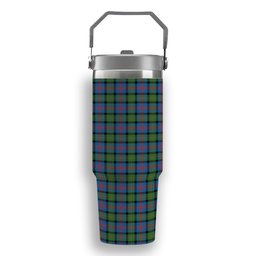 ScotsTee Shop Scottish McLennan Ancient Tartan Flip Straw Tumbler 20oz 30oz