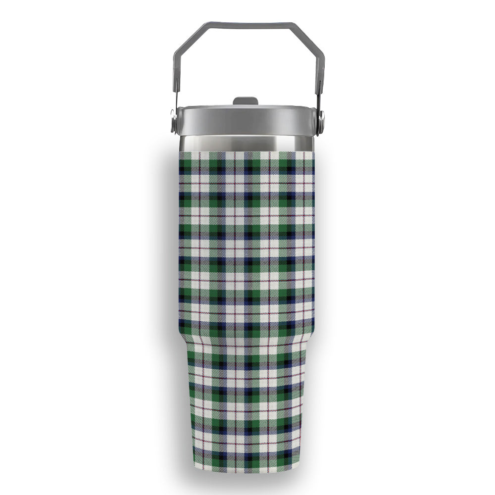 ScotsTee Shop Scottish MacNaughton Dress Modern Tartan Flip Straw Tumbler 20oz 30oz