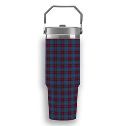 ScotsTee Shop Scottish Reagan Tartan Flip Straw Tumbler 20oz 30oz