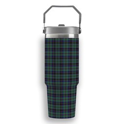 ScotsTee Shop Scottish Stephenson Tartan Flip Straw Tumbler 20oz 30oz