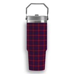 ScotsTee Shop Scottish Lynch Variant Tartan Flip Straw Tumbler 20oz 30oz