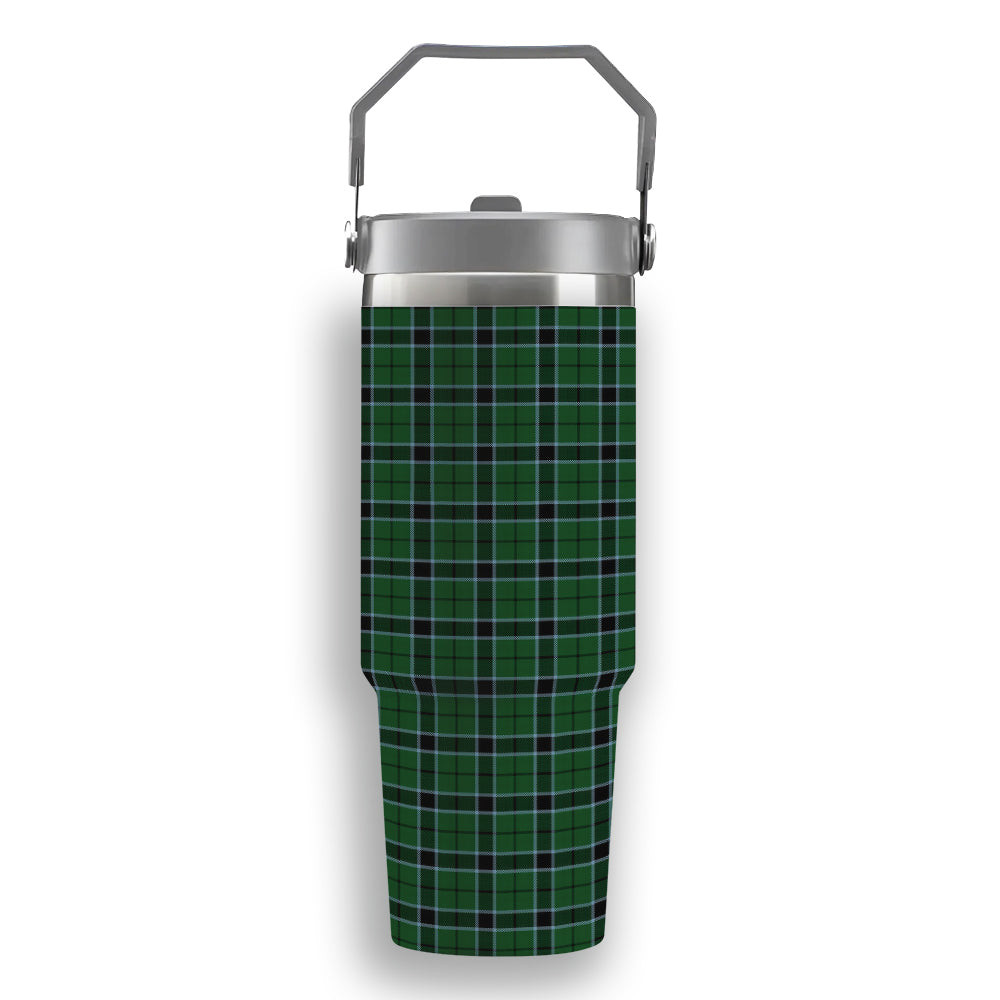 ScotsTee Shop Scottish Innes Hunting Tartan Flip Straw Tumbler 20oz 30oz