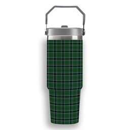 ScotsTee Shop Scottish Innes Hunting Tartan Flip Straw Tumbler 20oz 30oz