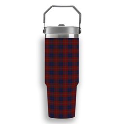 ScotsTee Shop Scottish MacEdward MacGregor Hastie Tartan Flip Straw Tumbler 20oz 30oz