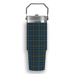 ScotsTee Shop Scottish McNicol Hunting Tartan Flip Straw Tumbler 20oz 30oz
