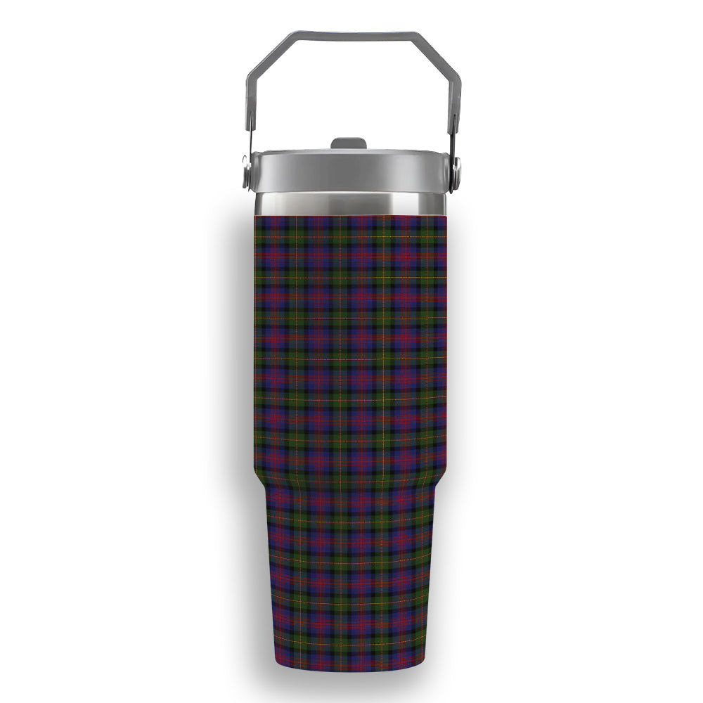 ScotsTee Shop Scottish McLennan Tartan Flip Straw Tumbler 20oz 30oz