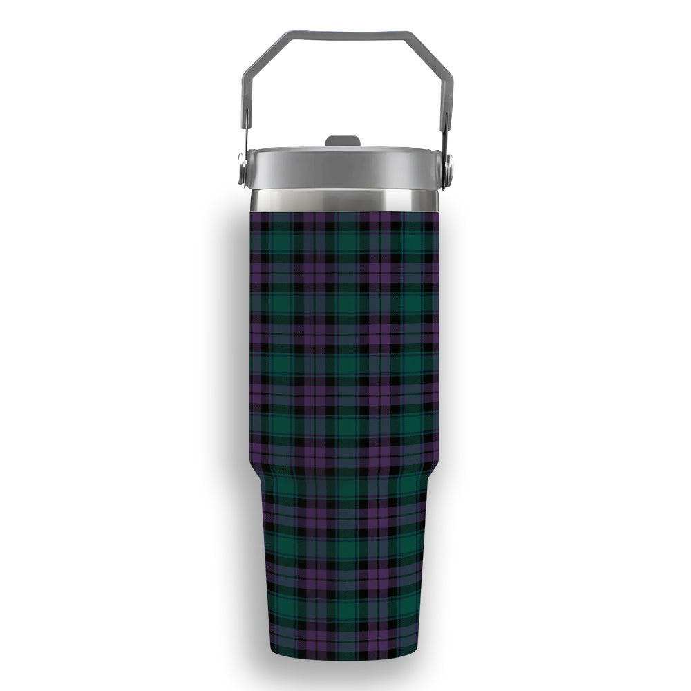 ScotsTee Shop Scottish McArthur of Milton Modern Tartan Flip Straw Tumbler 20oz 30oz