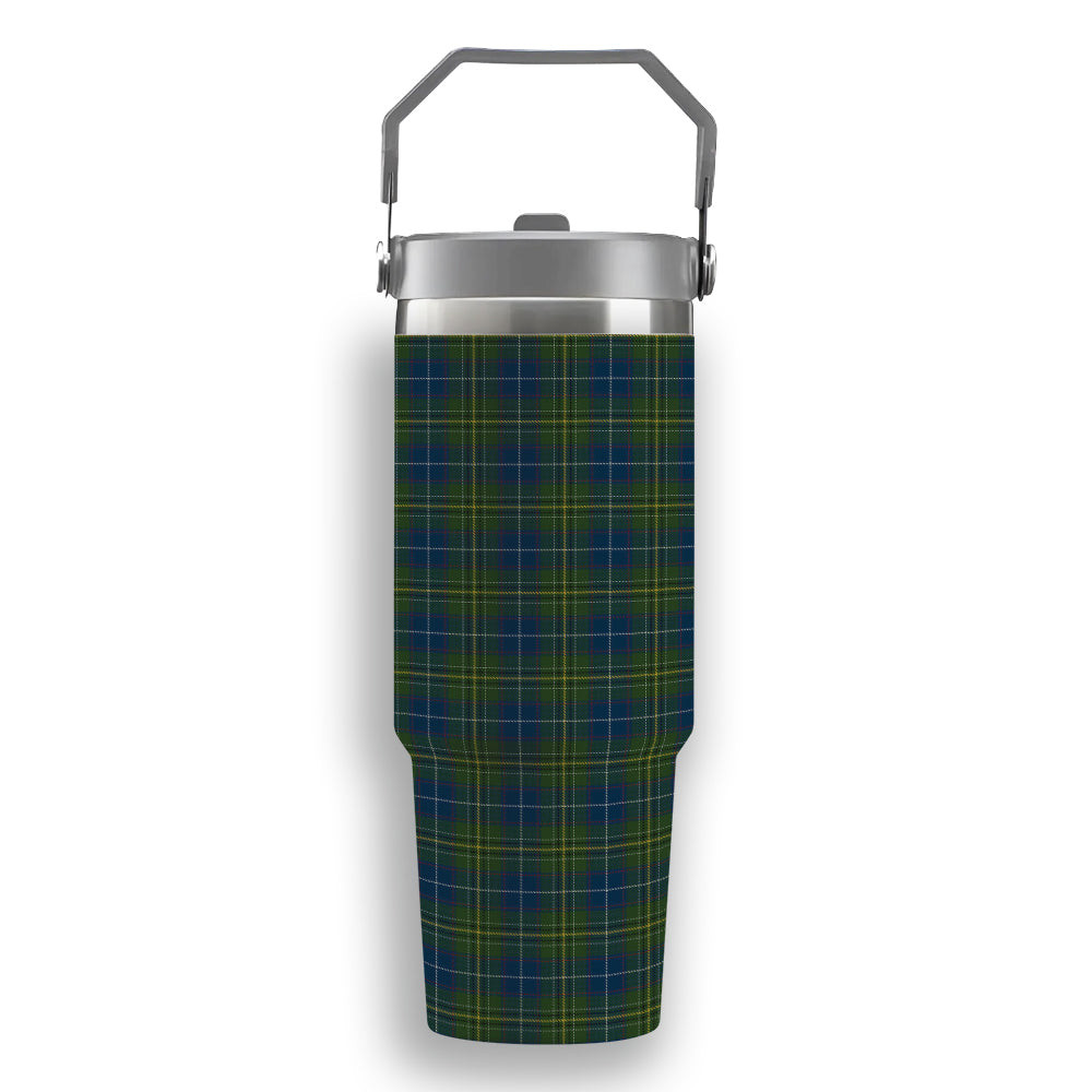 ScotsTee Shop Scottish McAvoy Tartan Flip Straw Tumbler 20oz 30oz
