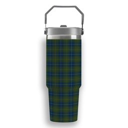 ScotsTee Shop Scottish McAvoy Tartan Flip Straw Tumbler 20oz 30oz