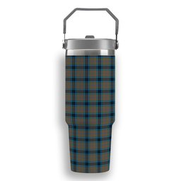 ScotsTee Shop Scottish Thomson Hunting Ancient Tartan Flip Straw Tumbler 20oz 30oz