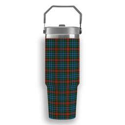 ScotsTee Shop Scottish Langston Tartan Flip Straw Tumbler 20oz 30oz