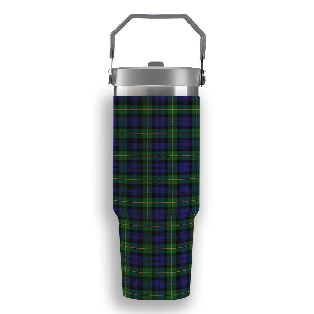 ScotsTee Shop Scottish Gordon Tartan Flip Straw Tumbler 20oz 30oz