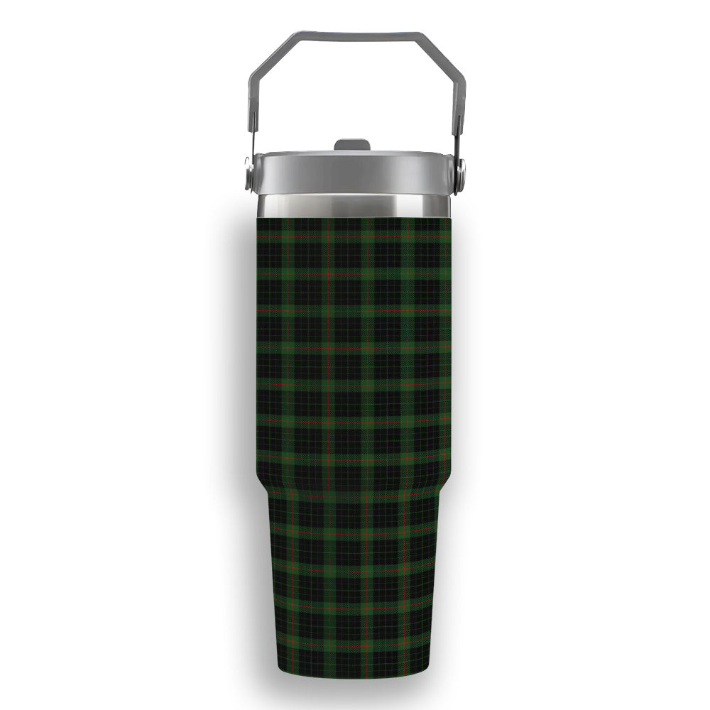 ScotsTee Shop Scottish Gunn Logan Tartan Flip Straw Tumbler 20oz 30oz