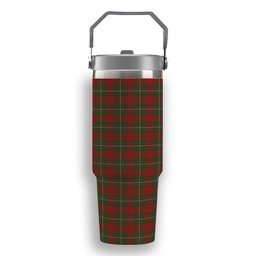 ScotsTee Shop Scottish MacGregor 1800 Clan Tartan Flip Straw Tumbler 20oz 30oz