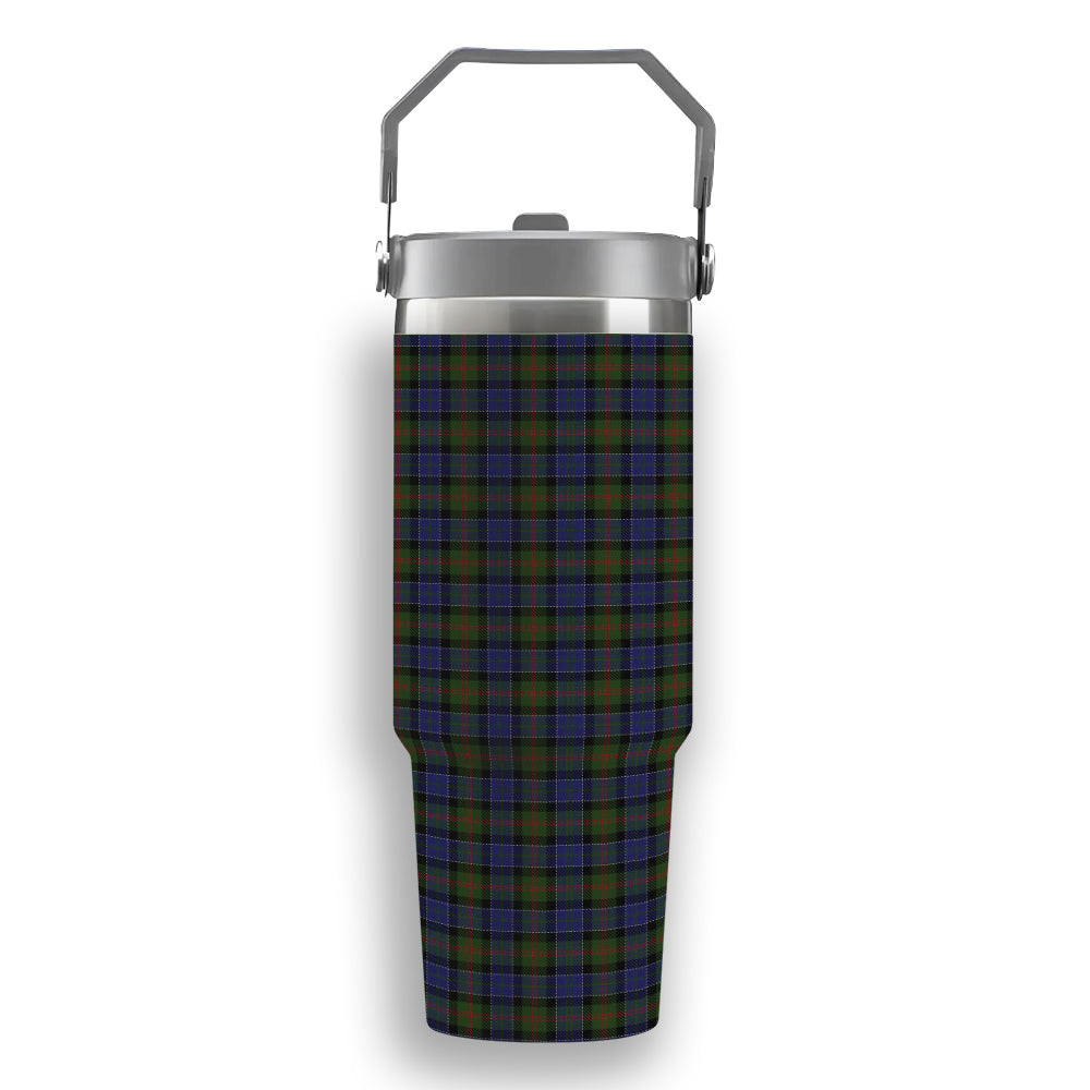 ScotsTee Shop Scottish MacPhedran Tartan Flip Straw Tumbler 20oz 30oz