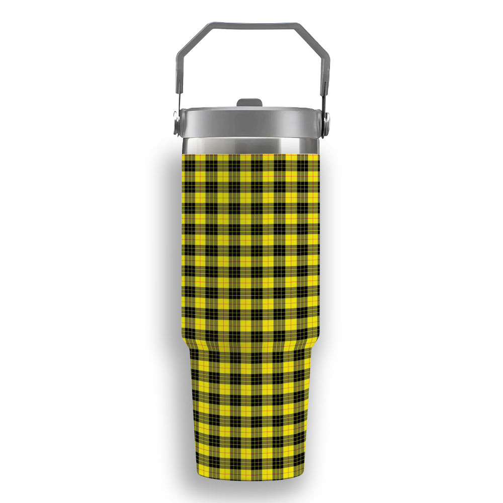ScotsTee Shop Scottish MacLeod of Lewis Modern Tartan Flip Straw Tumbler 20oz 30oz
