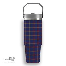 ScotsTee Shop Scottish McLaine of Lochbuie Tartan Flip Straw Tumbler 20oz 30oz