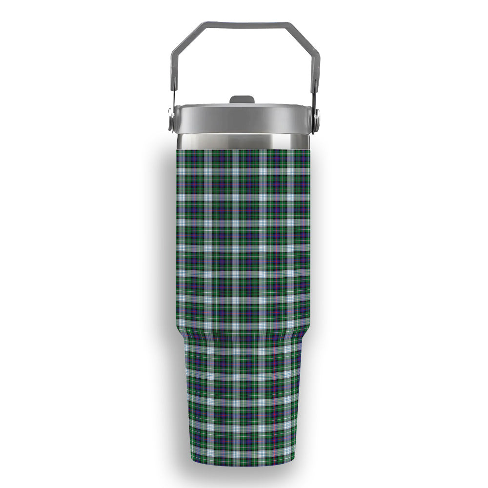 ScotsTee Shop Scottish McKenzie Dress Modern Tartan Flip Straw Tumbler 20oz 30oz