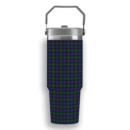 ScotsTee Shop Scottish MacPhail Hunting Tartan Flip Straw Tumbler 20oz 30oz
