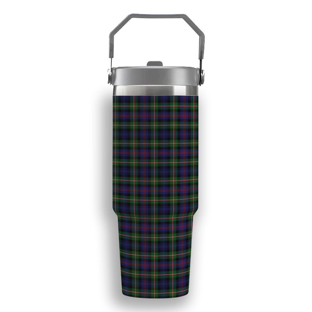 ScotsTee Shop Scottish MacKenzie Morgan Tartan Flip Straw Tumbler 20oz 30oz