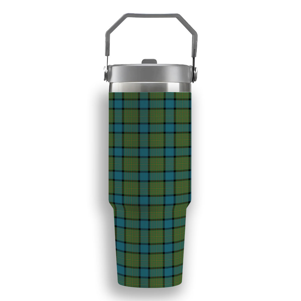 ScotsTee Shop Scottish Muir Ancient Tartan Flip Straw Tumbler 20oz 30oz