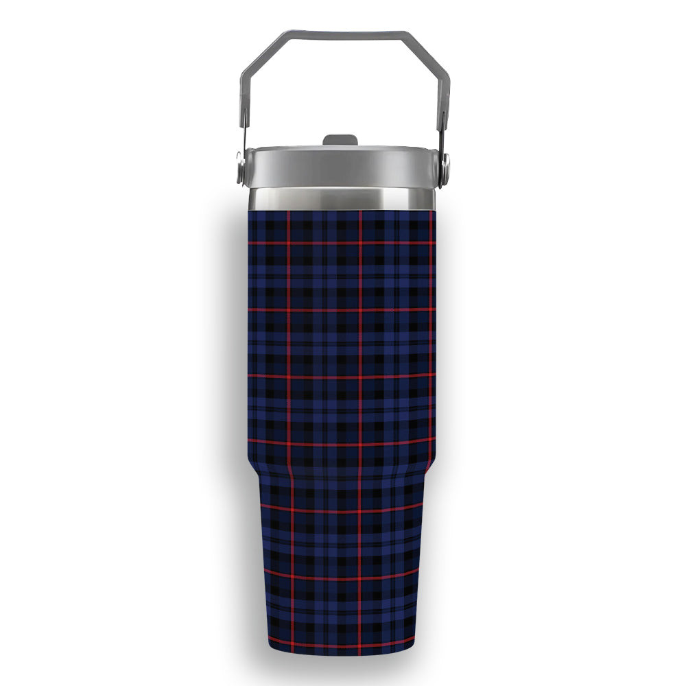ScotsTee Shop Scottish McCorquodale Modern Tartan Flip Straw Tumbler 20oz 30oz
