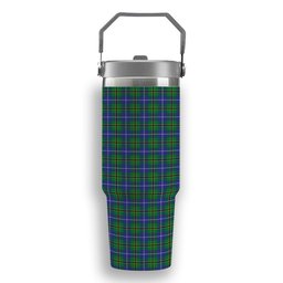ScotsTee Shop Scottish Turnbull Hunting SC Tartan Flip Straw Tumbler 20oz 30oz