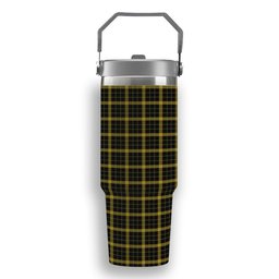 ScotsTee Shop Scottish Raeburn Tartan Flip Straw Tumbler 20oz 30oz