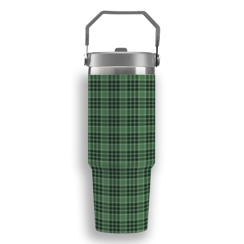 ScotsTee Shop Scottish MacDonald Lord of the Isles Hunting SC Tartan Flip Straw Tumbler 20oz 30oz