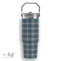 ScotsTee Shop Scottish MacDowall Ancient Tartan Flip Straw Tumbler 20oz 30oz