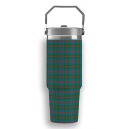 ScotsTee Shop Scottish Robertson of Struan Ancient Tartan Flip Straw Tumbler 20oz 30oz