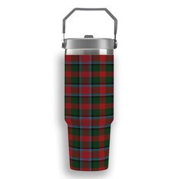 ScotsTee Shop Scottish Thomson Mackinlay Tartan Flip Straw Tumbler 20oz 30oz