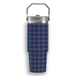 ScotsTee Shop Scottish Patterson John Tartan Flip Straw Tumbler 20oz 30oz