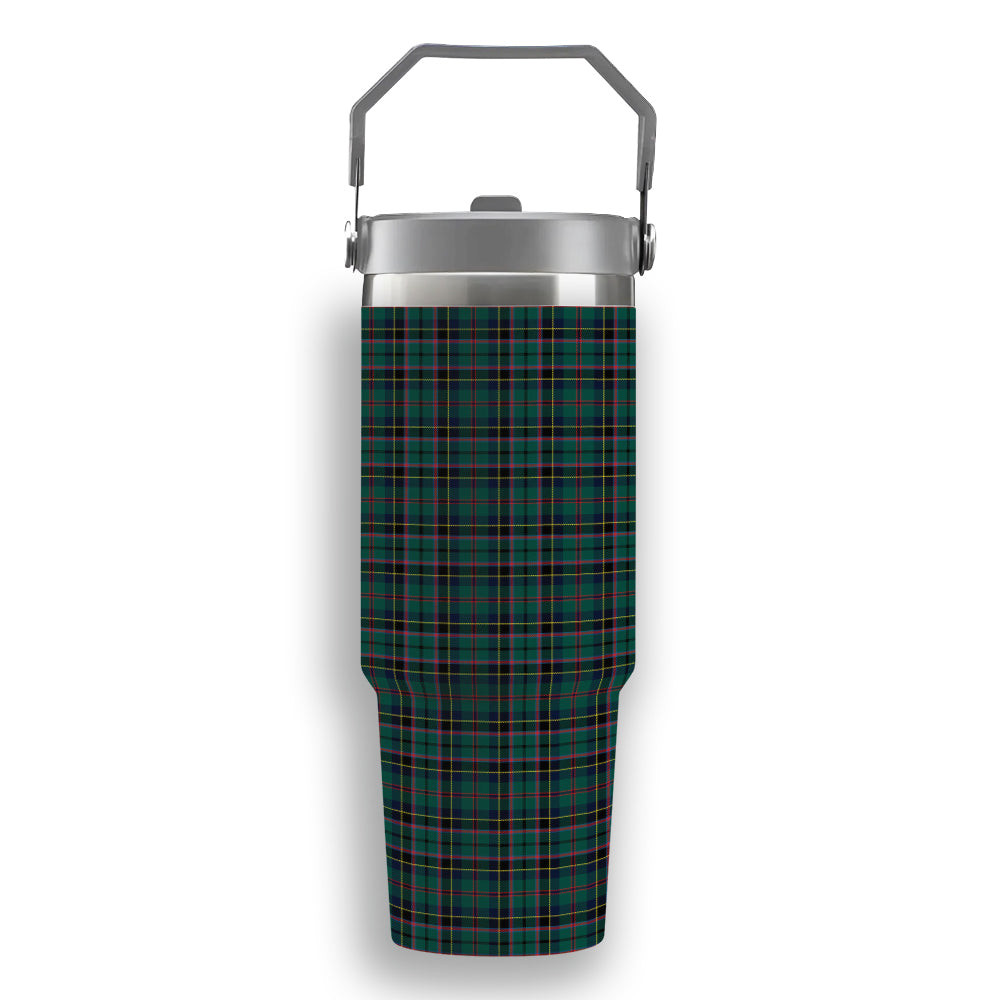 ScotsTee Shop Scottish Stevenson Modern Tartan Flip Straw Tumbler 20oz 30oz