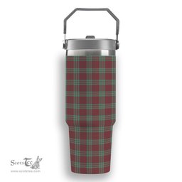 ScotsTee Shop Scottish MacGregor Hunting Ancient Tartan Flip Straw Tumbler 20oz 30oz