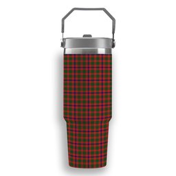ScotsTee Shop Scottish Skene SC Tartan Flip Straw Tumbler 20oz 30oz