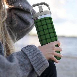 ScotsTee Shop Scottish Kincaid Ancient Tartan Flip Straw Tumbler 20oz 30oz